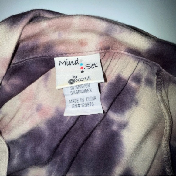 Mind Set by‎ XCVI tie dye boho tunic shirt size M - Picture 7 of 8